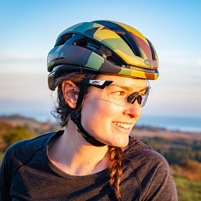 Bell XR Spherical Helmet in action Bell XR Spherical Helmet in action